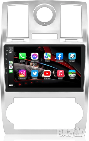 Мултимедия, за Chrysler 300C, Двоен дин, Навигация, Андроид, 2DIN, дисплей, Android плеър, 300C , снимка 3 - Аксесоари и консумативи - 51937867