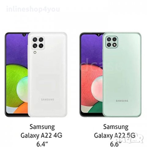 Прозрачен 360 Градуса Кейс за Samsung Galaxy A22 4G / A22 5G силиконов, снимка 2 - Калъфи, кейсове - 35430630