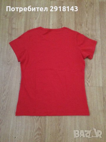 Fjallraven  дамска тениска за туризъм и спорт памук номер М Цена 15 лева, снимка 2 - Тениски - 39989085