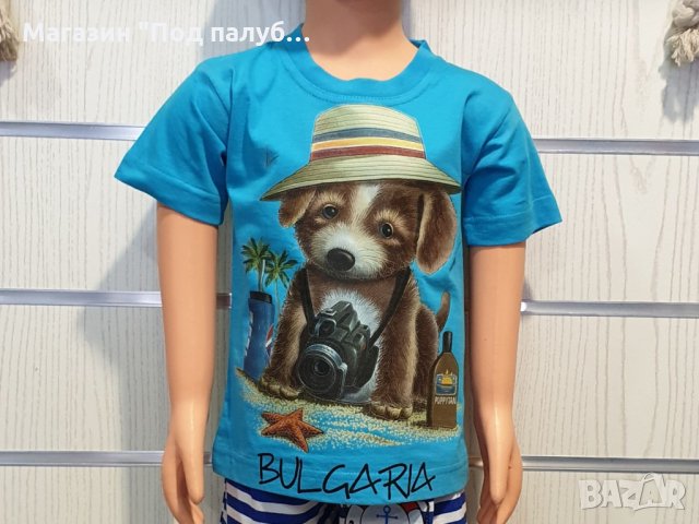 Нова детска с трансферен печат с Кученце с фотоапарат, снимка 2 - Детски тениски и потници - 29899357