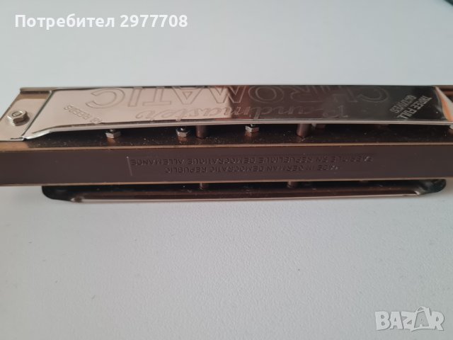 Колекционерска хармоника Hohner Chromatic, снимка 4 - Други - 36900093