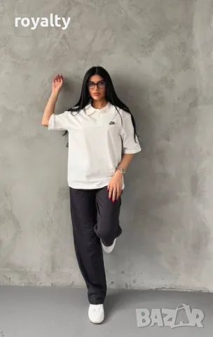 Nike памучни дамски екипи Два цвята , снимка 3 - Спортни екипи - 49965358