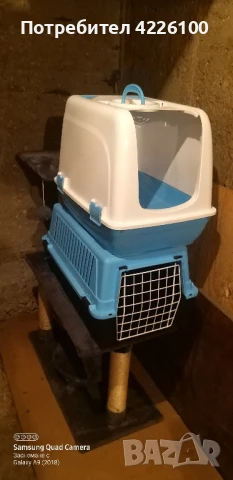 КАТЕРУШКА ЗА КОТКИ И ПРЕНОСИМА КЛЕТКА, снимка 6 - За котки - 50556707