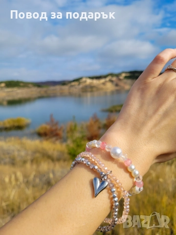 Дамски комплект гривни, снимка 2 - Гривни - 52471962