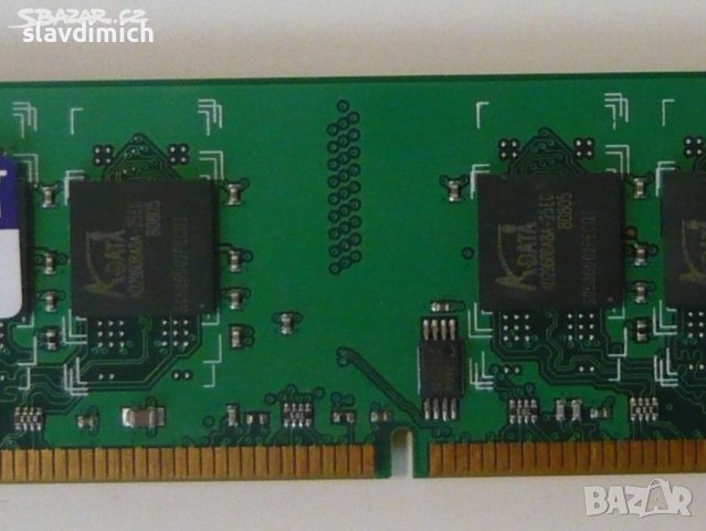 Памет РАМ RAM памет за компютър A Data модел m20ad6g3i4170q1e58 1 GB DDR2 800Mhz, снимка 1 - RAM памет - 36602960