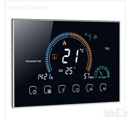 Термостат ZigBee Beca BHT-8000GBLZB, снимка 3 - Друга електроника - 40394599