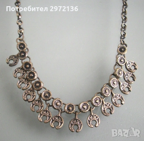 Колие с подкови за късмет, снимка 3 - Колиета, медальони, синджири - 53126909