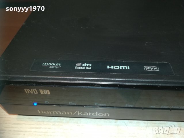 Harman/kardon dvd 28/230 hdmi/optical-внос швеицария, снимка 3 - Плейъри, домашно кино, прожектори - 30225629