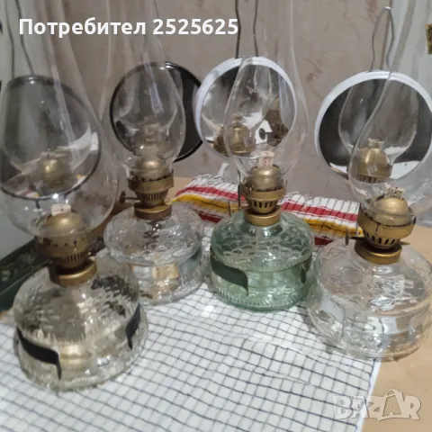 Български газени лампи - 4 броя, номер 8, снимка 2 - Декорация за дома - 42289964