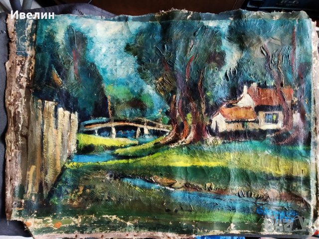 стара картина-пейзаж