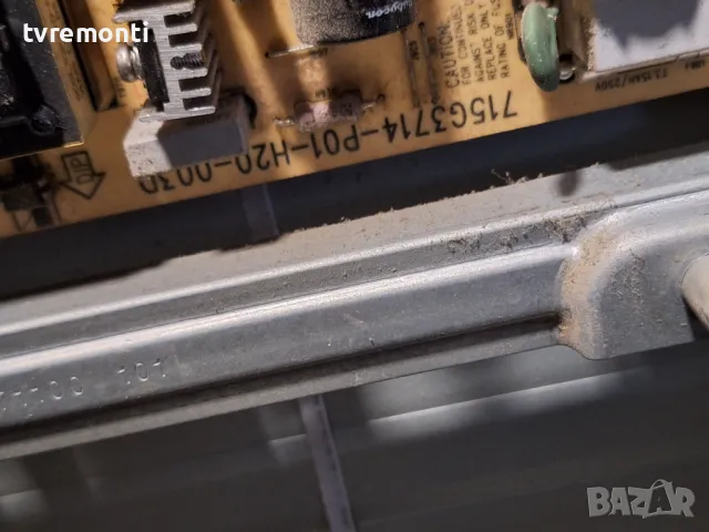 Платка POWER SUPPLY 715G3714-P01-H20-003D TOSHIBA 32AV733G1 for 32inc DISPLAY  LC320WXN SCC1, снимка 2 - Части и Платки - 47415226