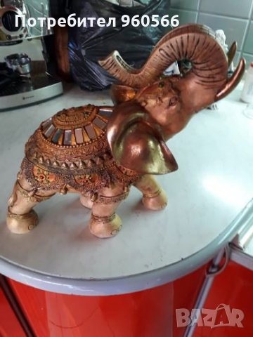 Слон, снимка 2 - Статуетки - 31621531