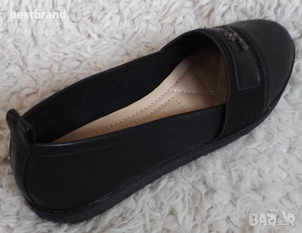 Обувки, черни, код 326/ББ2/21, снимка 5 - Дамски ежедневни обувки - 37847639