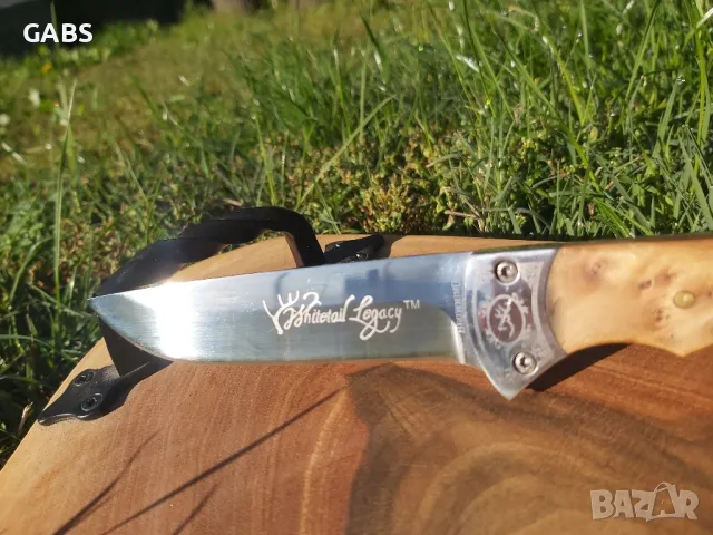 Нож с калъф Browning,LN408, снимка 4 - Ножове - 49217158