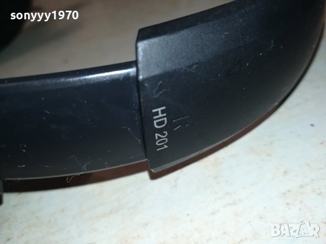 SЕNNHEISER HD201 HEADPHONES-ВНОС GERMANY 0509231257, снимка 11 - Слушалки и портативни колонки - 42087284