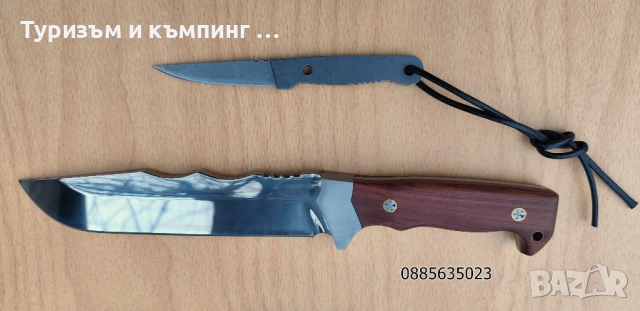 Туристически нож- ръчна изработка / 13 /, снимка 6 - Ножове - 53329537