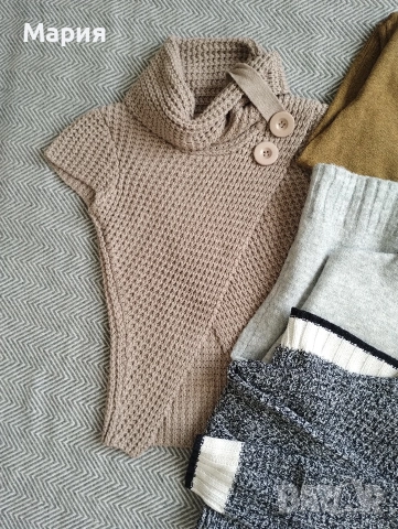 НМ, Zara блузки плетиво размер С, снимка 10 - Блузи с дълъг ръкав и пуловери - 52719830