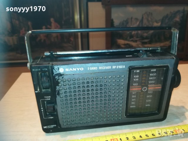sanyo rp6160a receiver 2402211854, снимка 1 - Радиокасетофони, транзистори - 31942172