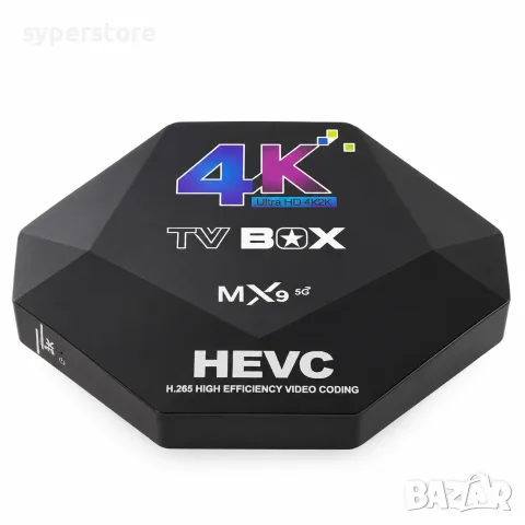 TV Box Digital One SP01505 MX9 5G, Android 11.1, 4K Ultra HD, HEVC H.265, WiFi 2.4/5GHz, снимка 2 - Смарт домашни устройства (Smart Home) - 56124195