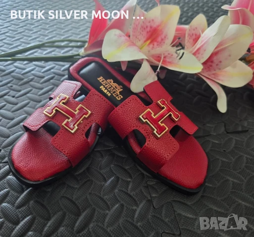 Дамски Чехли 💫 Hermes , снимка 1