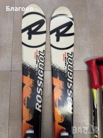 Детски ски Rossignol Radical RSX 120 Junior Ski и щеки Leki, снимка 2 - Зимни спортове - 53113779