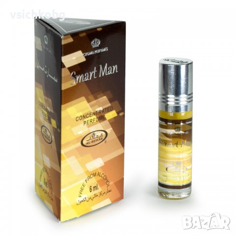 Арабско олио парфюмно масло от Al Rehab 6мл SMART MAN  ориенталски аромат на портокалов цвят, лайм и, снимка 2 - Други - 39992308