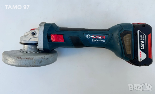 BOSCH GWS 18V-7 - Акумулаторен безчетков ъглошлайф 18V, снимка 2 - Ъглошлайфи - 52958421