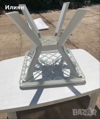 Пластмасова маса градинска или за къмпинг, снимка 3 - Градински мебели, декорация  - 49471526