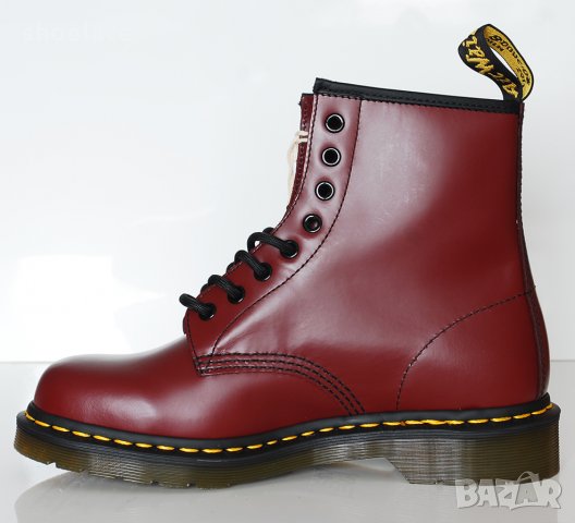 Dr. Martens 1460 Cherry Red, снимка 4 - Дамски боти - 35062574