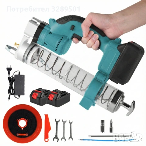 Такаламит акумулаторен Гресьорка работи с Makita батерия