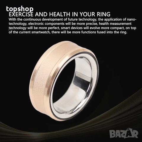 Смарт пръстен SolMi R3, Smart ring, Сребрист номер 9 , снимка 3 - Пръстени - 52398558