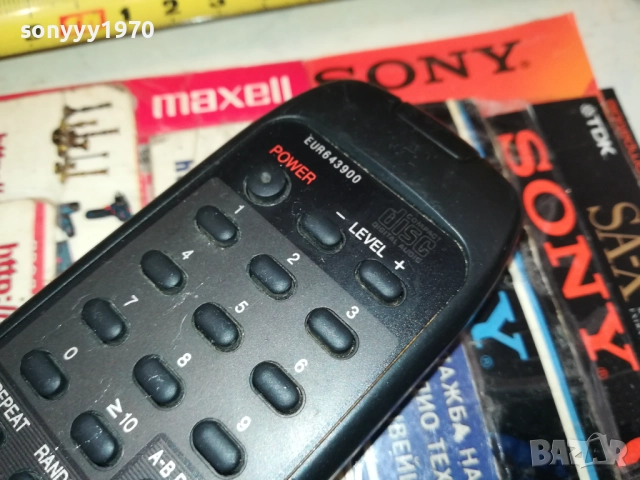 TECHNICS EUR643900 CD REMOTE CONTROL-ВНОС SWISS 2508251531, снимка 13 - Други - 51484138