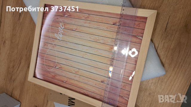 Дървена рамка за специални събития и гости, снимка 5 - Декорация за дома - 42386046