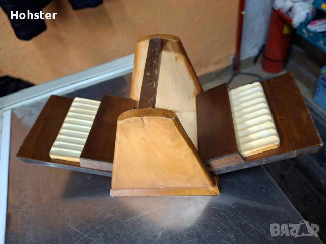 Три дървени кутии за цигари от соца, снимка 3 - Антикварни и старинни предмети - 53373816