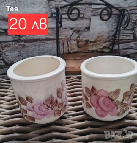 Рисувана керамика на СБХ, снимка 3 - Декорация за дома - 52334110