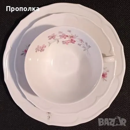 Сервиз закуска кафе и десерт, фин порцелан марка Scherzer , снимка 9 - Сервизи - 48227411