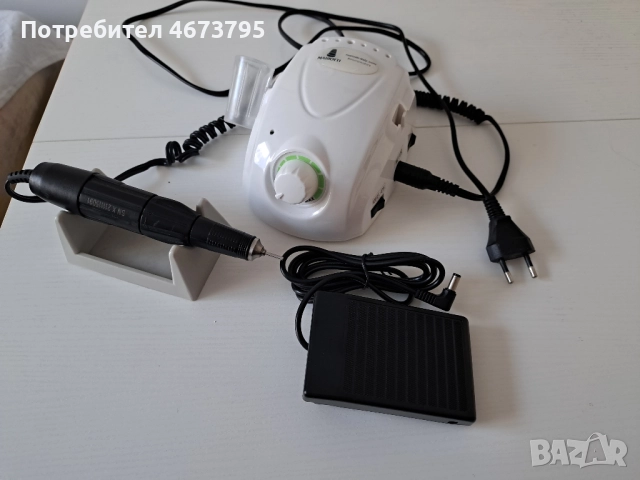 Електрическа пила за нокти с мотор Mariotti, снимка 4 - Педикюр и маникюр - 52820149