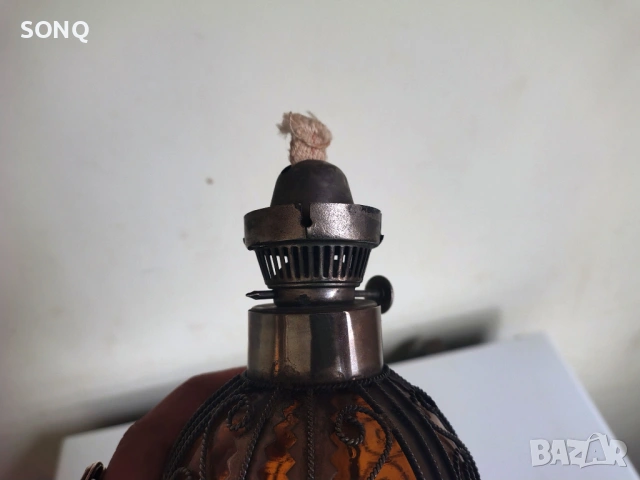 Страхотна Колекционерска Газена Лампа, снимка 6 - Антикварни и старинни предмети - 53290582