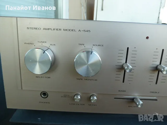 SUPERSCOPE by Marantz A-545 стерео усилвател, снимка 2 - Ресийвъри, усилватели, смесителни пултове - 50259222