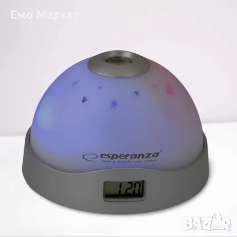 Часовник с проектор Esperanza, снимка 11 - Други стоки за дома - 49521213