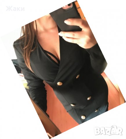 Уникална черна рокля, снимка 3 - Рокли - 31251186