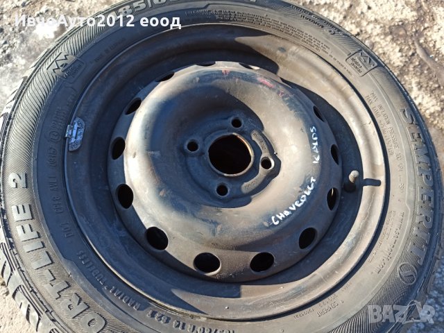 Метални джанти 14 Chevrolet kalos, снимка 3 - Гуми и джанти - 35489973