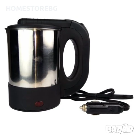 Електрическа кана за топла вода за автомобил 12 V 125 W – 0.5 л , снимка 6 - Термоси - 51013149