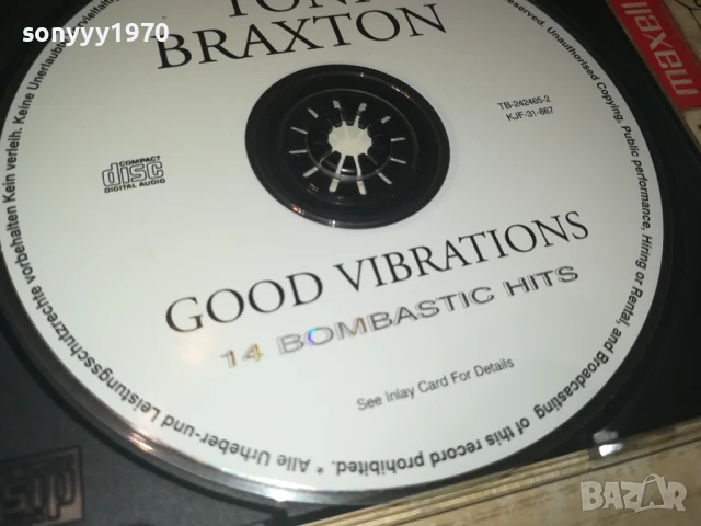 TONI BRAXTON CD 1908251801, снимка 14 - CD дискове - 51420783