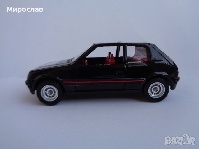 SOLIDO  1/43 PEUGEOT 205 КОЛИЧКА МОДЕЛ ИГРАЧКА 