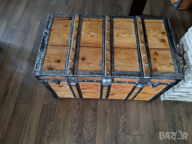 Стар сандък/ракла/скрин/ два броя, снимка 5 - Антикварни и старинни предмети - 51853439