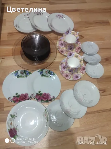 Чаши и чинии, снимка 2 - Чинии - 48854619