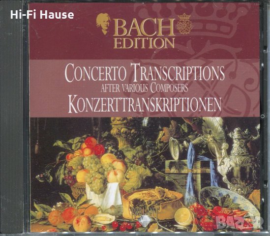 Bach Edition Concerto Transcriptions, снимка 1 - CD дискове - 35414121