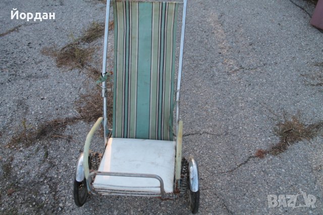 Детска количка от 1950-та година, снимка 10 - Антикварни и старинни предмети - 42782260