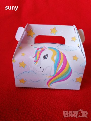 Кутийка за лакомства Еднорог, снимка 5 - Други - 37905289